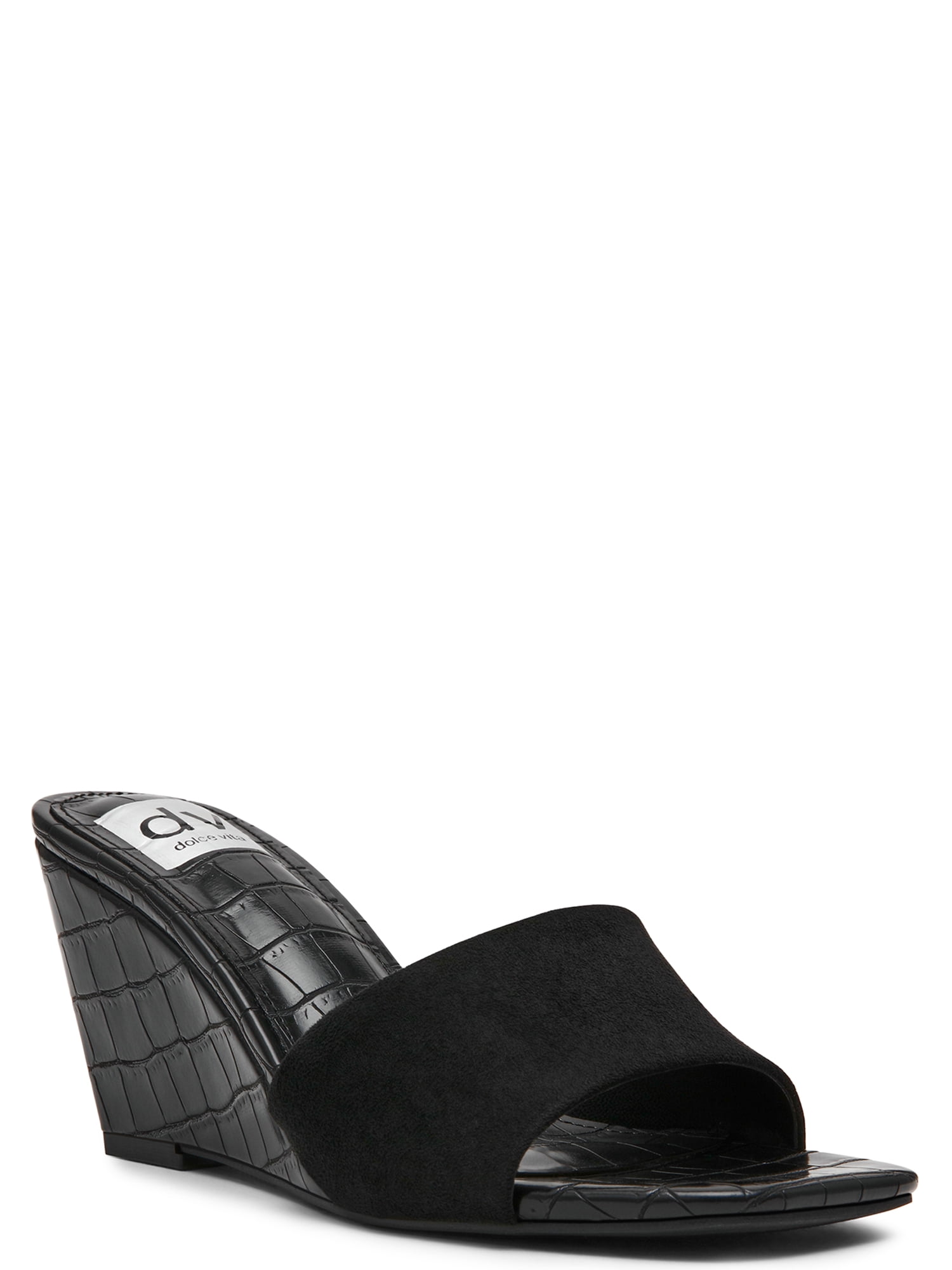 DV Dolce Vita Women's Everess Slide On Wedge Sandal