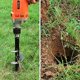 thumbnail image 4 of Broca de jardín para taladrar 5*45 cm, jardín con guantes jardinería en espiral-agujero de excavación rápida-práctica herramienta de plantación, 4 of 5