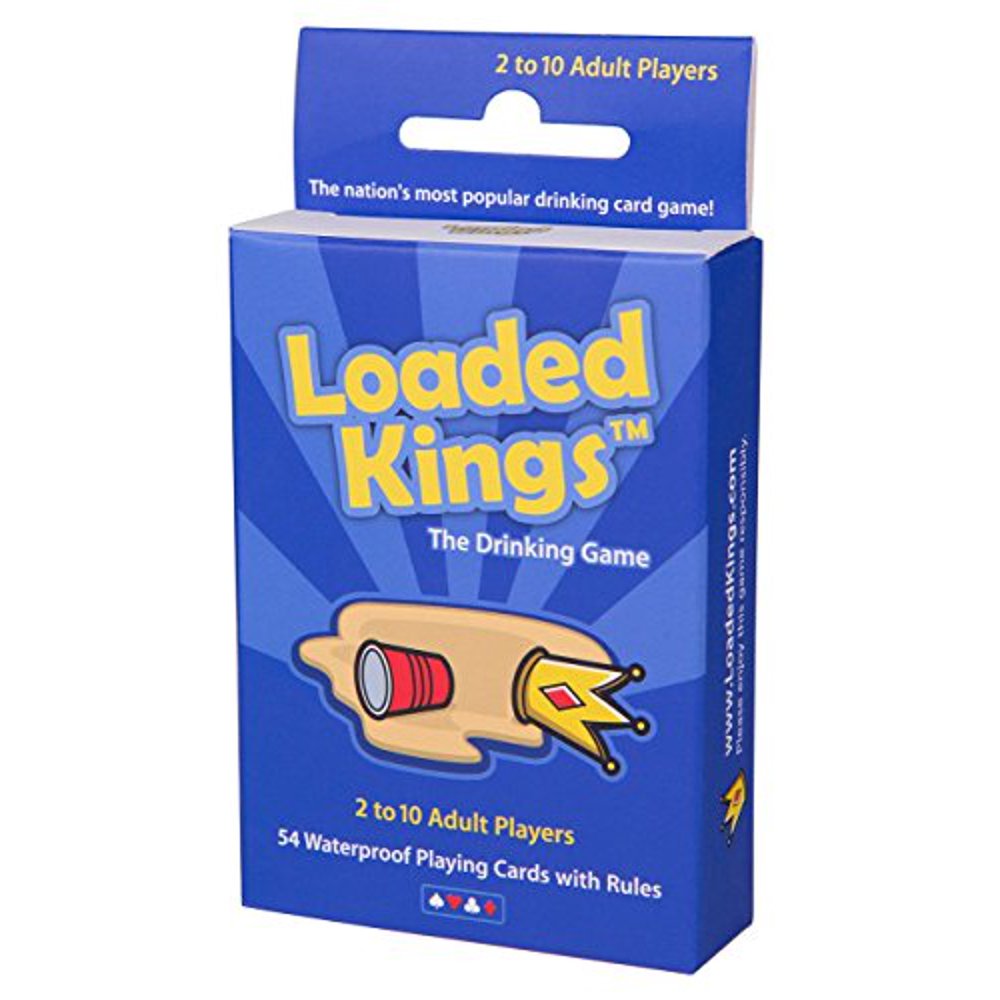 Loaded Kings The Drinking Card Game (Waterproof Playing Cards