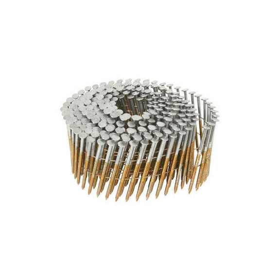 Hitachi Power Tools 2596971 16 deg 16 Gauge Ring Shank Framing Nails with Angled Coil, 2.5 in. x 0.131 in. Dia. - Pack of 4000