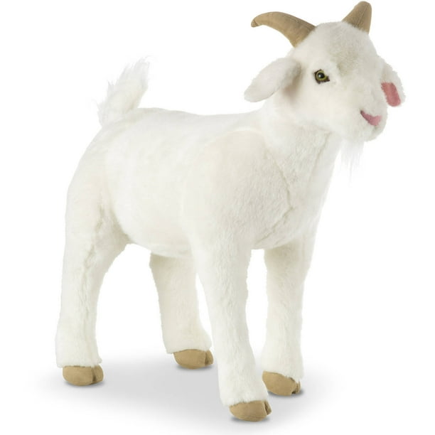 Melissa and Doug Lifelike Plush Goat - Walmart.com - Walmart.com