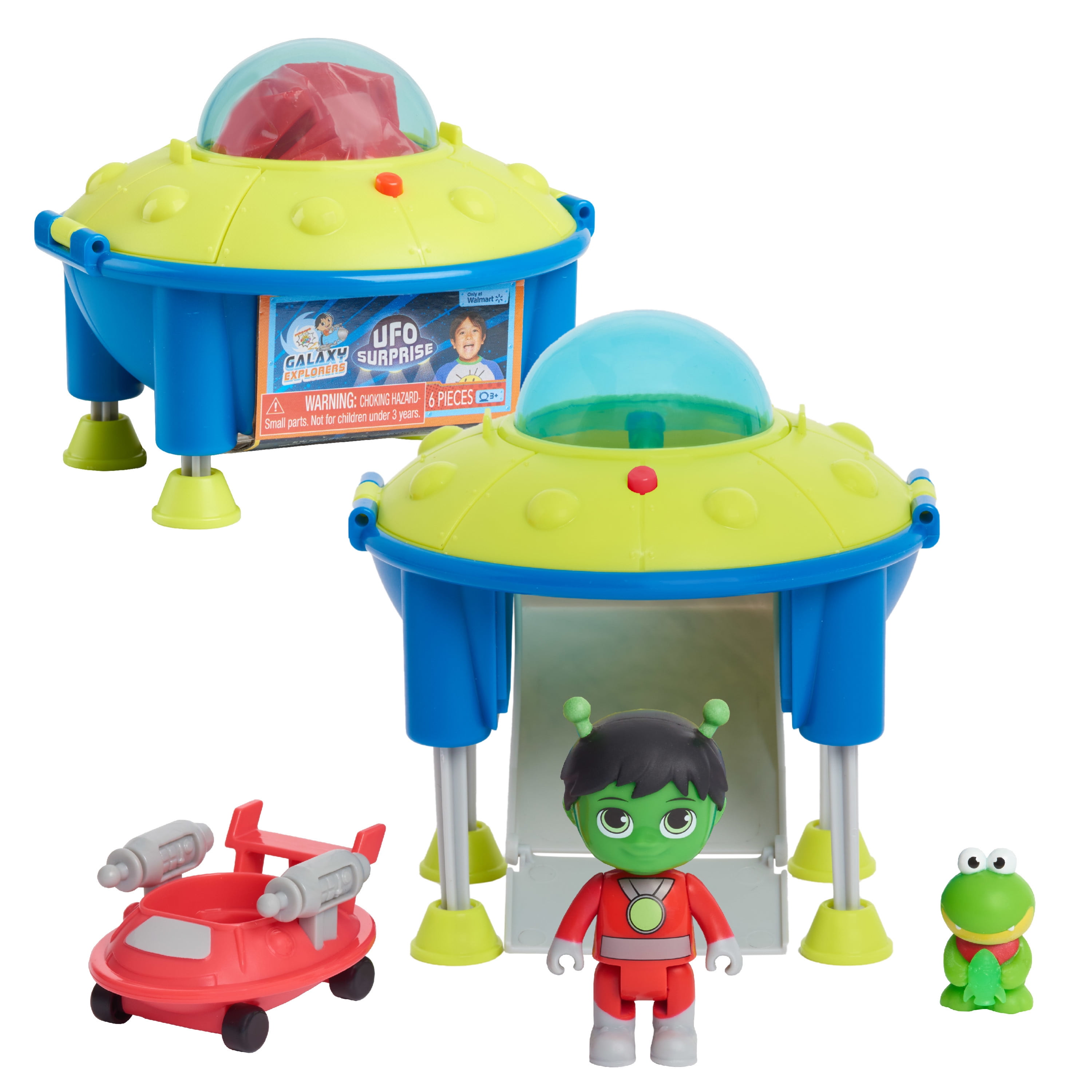 Ryan's World Galaxy Explorers Mini UFO Surprise, Figure and Vehicle Set,  Assortment, Styles May Vary, Kids Toys for Ages 3 Up, Gifts and Presents -  