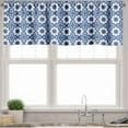 thumbnail image 3 of Ambesonne Navy Blue Valance & Curtain, Moroccan Traditional, 55"x24", Violet Blue Pale Blue, 3 of 7