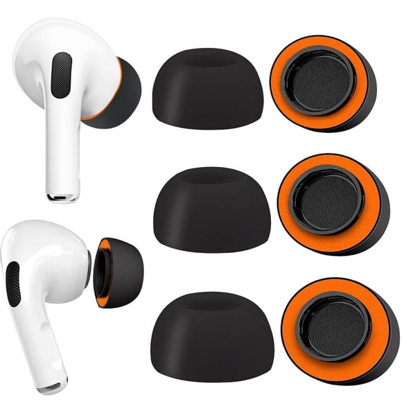 Puntas de repuesto Bodykoo para AirPods Pro 1 y 2 de espuma viscoelástica