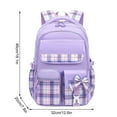 thumbnail image 4 of Qiweii 2025 New Cute Kawaii Teen Backpack for Woman- Anti - Theft, Multiple Pockets School Book Bags for Primary & Middle Collge Students Large Size, 4 of 5