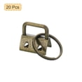 thumbnail image 4 of 20PCS Key Fob Hardware with Keychain Rings for Bag Webbing,Bronze, 4 of 5