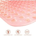thumbnail image 5 of Bathtub Mats for Shower Tub Non-Slip Bath Mat 39 x 16 Inch Extra Long Shower Mat, Bath Tub Mat for Bathroom with Machine Washable, BPA Free for Kids (Pink), 5 of 5