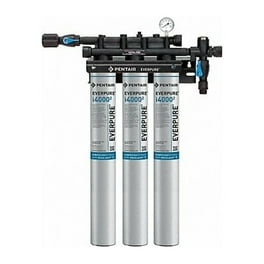 Pentair/Everpure Water Filter System,0.5 micron,25 1/2