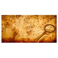 thumbnail image 2 of Art Design - Loupe sur Carte du Monde, 2 of 4