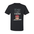 thumbnail image 2 of Wild Bobby, We Couldn't Have Picked a Better Teacher Apple Basket Pop Culture Men's Graphic T-Shirt, Black, Small, 2 of 3