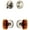 Polished Nickel, variant on Grandeur 828685 Georgetown Solid Brass Single Cylinder Keyed Entry Knobset And Deadbolt
