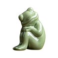 thumbnail image 1 of Frog Figurine Tea Pet Sculpture Frog Statue Desktop Frog Ornament Miniature Frog StyleB 4.5x3.2x5.7cm, 1 of 9