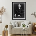thumbnail image 4 of Historic Framed Print, [Edmund C. Waddill, three-quarter length portrait, seated, facing front, in judicial robes], 17-7/8" x 21-7/8", 4 of 9