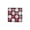 B002- Style B, variant on Christmas Decorations for Home, 16 Pcs Electroplated Red and Green Christmas Tree Ornaments Set, Hand-Painted Patterned Christmas Ball Ornaments, Versatile Xmas Tree Hanging