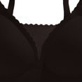thumbnail image 5 of WCJM Y Back Sports Bra Black Y Back Spaghetti Thin Strap No Line Workout Breathable Comfortable Panties (L), 5 of 7