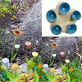 thumbnail image 4 of Taza para beber de insectos y abejas Wdftyju fuente con forma de flor soporte de resina, 4 of 7