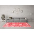 thumbnail image 3 of Ahgly Company Indoor Rectangle Geometric Red Traditional Area Rugs, 2' x 4', 3 of 4