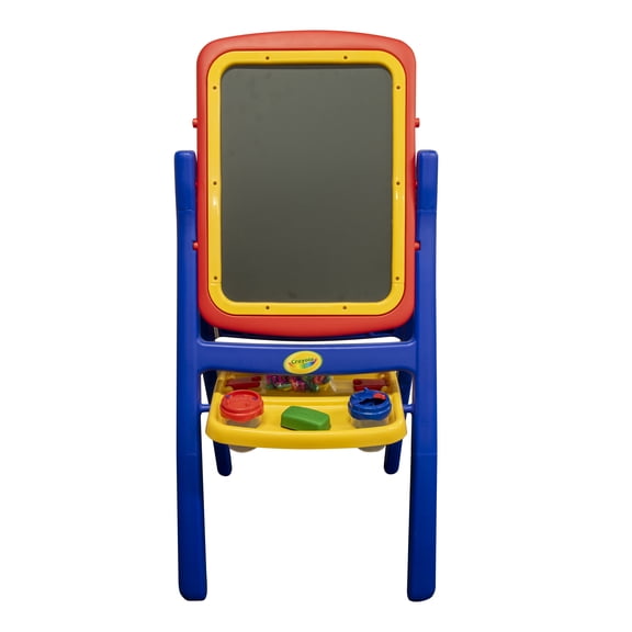 Crayola Quick Flip 2-Sided Art Easel with Magnetic Letters and Numbers for Kids