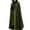 Army Green, variant on 2025 Women Hooded Trench Coat Open Front Cloak Cardigan Jacket Coat Batwing Poncho Cardigan Cape Coats