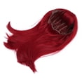 thumbnail image 3 of Peluca Roja De Dama Larga, Pelucas De Cosplay De Moda Fácil Manejar El Cabello Cabello Falso Largo Para Las Mujeres Para El Juego De Roles Para Halloween Para La Vida Diaria, 3 of 7