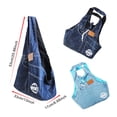 thumbnail image 2 of Sac à Bandoulière Simple Voyage Fourre-Tout Extérieur Lavable Voyage Fourre-Tout Grande Capacité Sac à Main Résistant à l'Usure Sacs à Bandoulière Durables Chats Chiots Bleu Foncé, 2 of 7