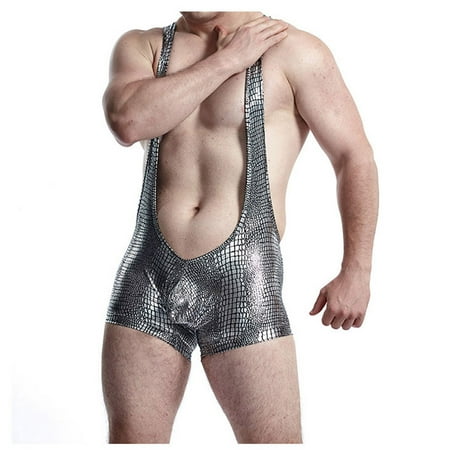 

Gubotare Mens Briefs Men s Underwear Sport Cooling Mesh Performance String Bikini Silver M