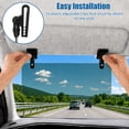 thumbnail image 5 of IC ICLOVER Sun Visor Extender for Car, Polarized Visor Extender Sun Blocker for Windshield, 180° Adjustable, Anti Glare, UV Protection for Most Cars, Vans, SUVs & Trucks, 5 of 8