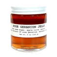 thumbnail image 2 of Rose Geranium Jelly, 5 oz - Craft, Gourmet, Unusual Jams & Jellies Made in West Virginia, USA, 2 of 7