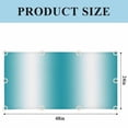 thumbnail image 3 of Ombre Turquoise Fluorescent Light Covers, Gradient White Abstract Minimalist Stripe Magnetic Light Covers for Ceiling Lights, Fluorescent Ceiling Shade for Classroom Bedroom Office 4x2Ft x 4PCS, 3 of 8