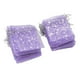 thumbnail image 5 of 50 piezas de bolsa de malla transparente con cordón, exquisitas bolsas de regalo transparentes con patrón de estrellas para bodas e iglesias, 5 of 9