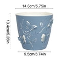 thumbnail image 3 of Cutouts Butterfly Pots for Plants, Double-Layer Planter Pots with Drainage & Saucers, Retro Style Large Flower Pots, Modern Style Large Flower Pots for Gardening Plants and Home Decor, 3 of 6