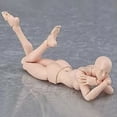 thumbnail image 3 of Figura móvil con cuerpo de maniquí de dibujo CHICIRIS, gris plateado, 3 of 9