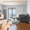 thumbnail image 4 of LNGOOR Modes Selection Door Alarm  Easy To Manage With Remote Control  Home Security System For Mobile Homes And Hotel Rooms  Low Battery Alert With 1 Year Monitoring, 4 of 5
