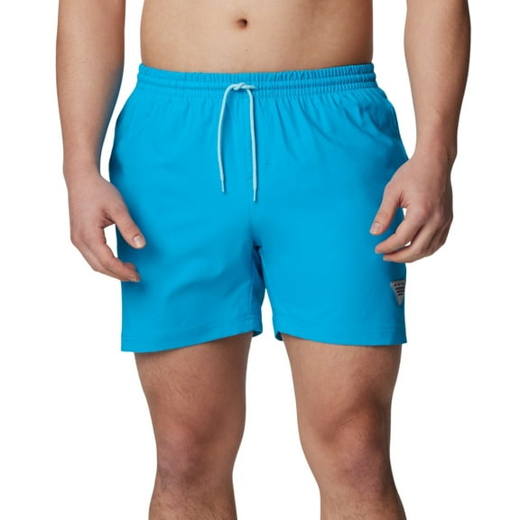Columbia Mens Regular fit Swim Trunks Swimwear XXL Blue Solid