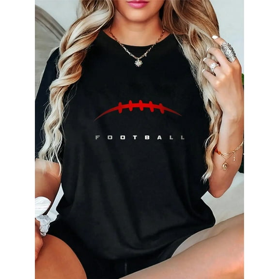 100% Cotton Cotton Football Clothing - Football T-Shirt