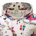 thumbnail image 5 of Suéter holgado con capucha para hombre y mujer de otoño e invierno con estampado navideño Fridja  FKASFK5121, 5 of 5