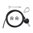 thumbnail image 4 of jinwen Gym Replacement Cable Fitness Pulley Cable for Exercise Workout LAT Pulldown 4.5m, 4 of 9