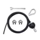 thumbnail image 4 of Kit de cable de acero mejorado para máquina de gimnasio en casa, cable de repuesto para entrenamiento de polea lateral 45 m, 4 of 8