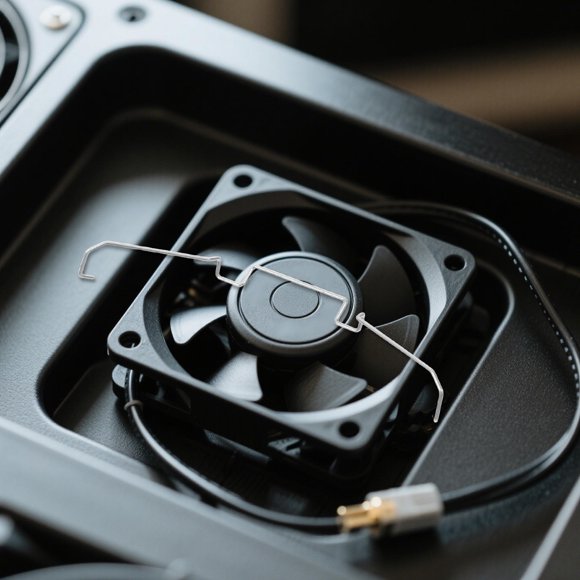 Minkissy 10pcs Computer CPU Cooling Fan Clips Heatsink Fan Buckle Precision Fit For Tech Enthusiasts