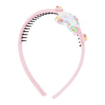 Unique Bargains 1 Pc Elegant Classic Butterflies Headbands 5.71"x4.72"x0.63" Pink