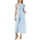 thumbnail image 1 of INSPIRAR CHIC Estilo Mono Elegante para Mujer con Cuello Halter Sin Mangas Mono Formal de Pierna Ancha XL Azul Claro, 1 of 6