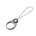 thumbnail image 1 of Hebilla de anillo de teléfono Seitruly de Metal de aleación de zinc cuerda colgante gris, 1 of 6