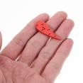 thumbnail image 2 of Shisuyan 200Pcs Wood Carrot Buttons Crafting Making Button Snowman Nose Button Crafting Button Wood Button, 2 of 8