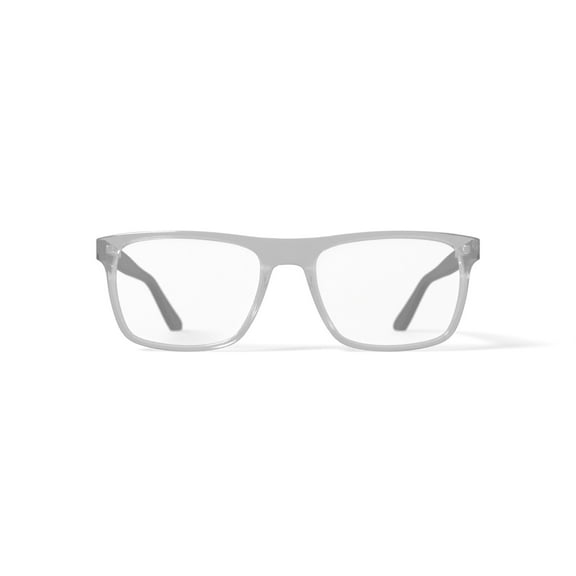 Calvin Klein Men's CK20531G Prescription Eyeglasses with Case, Crystal/Black