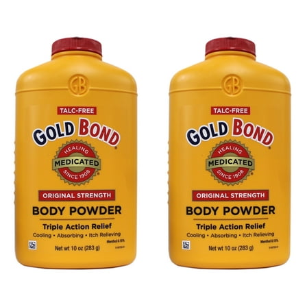 Gold Bond Body Powder Medicated 10 oz (Pack of 2)