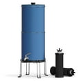 thumbnail image 1 of 2.25 Gallon Gravity Water Filter System Stainless Steel Countertop Water Filter System Water, 1 of 7