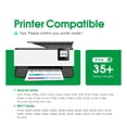 thumbnail image 4 of 67 XL 67XL Ink Cartridges 2-Pack Black and Tri-Color Compatible for HP 67 Ink Cartridges for DeskJet 2700 2700e 2855e 2755 2755e 4155e 4255e Envy 6000 6400 6055e Printers, 4 of 9