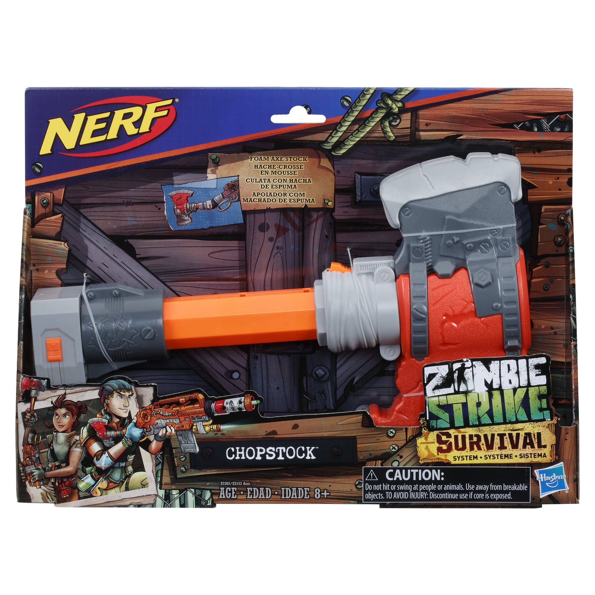 Nerf Zombie Strike Survival System Chopstock, Ages 8 and Up - image 2 of 3