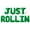Green, variant on Letter Balloons - JUST ROLLIN 16" Inch Alphabet Letters Foil Mylar Balloon Roller Skating Birthday Party Banner (Gold)