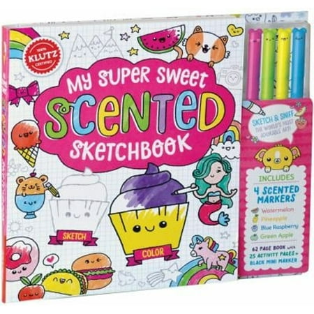Pre-Owned My Super Sweet Scented Sketchbook (Spiral-Bound) 9781338106381